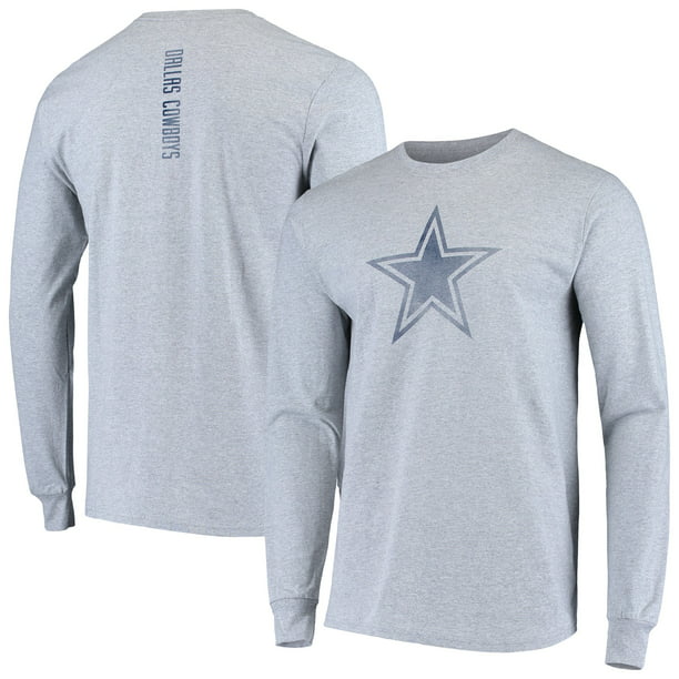 Arch Heather Grey Dallas Cowboys mens Ncaa Mens Big and Tall Short Sleeve Cotton Tee Shirt 